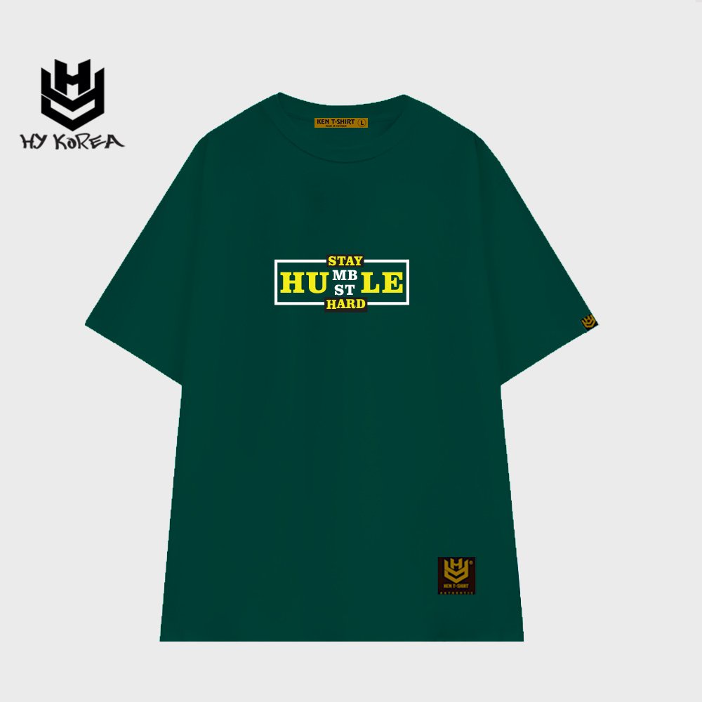 Áo thun tay lỡ HY KOREA nam nữ form rộng in hình Mặt cười Matednal 738