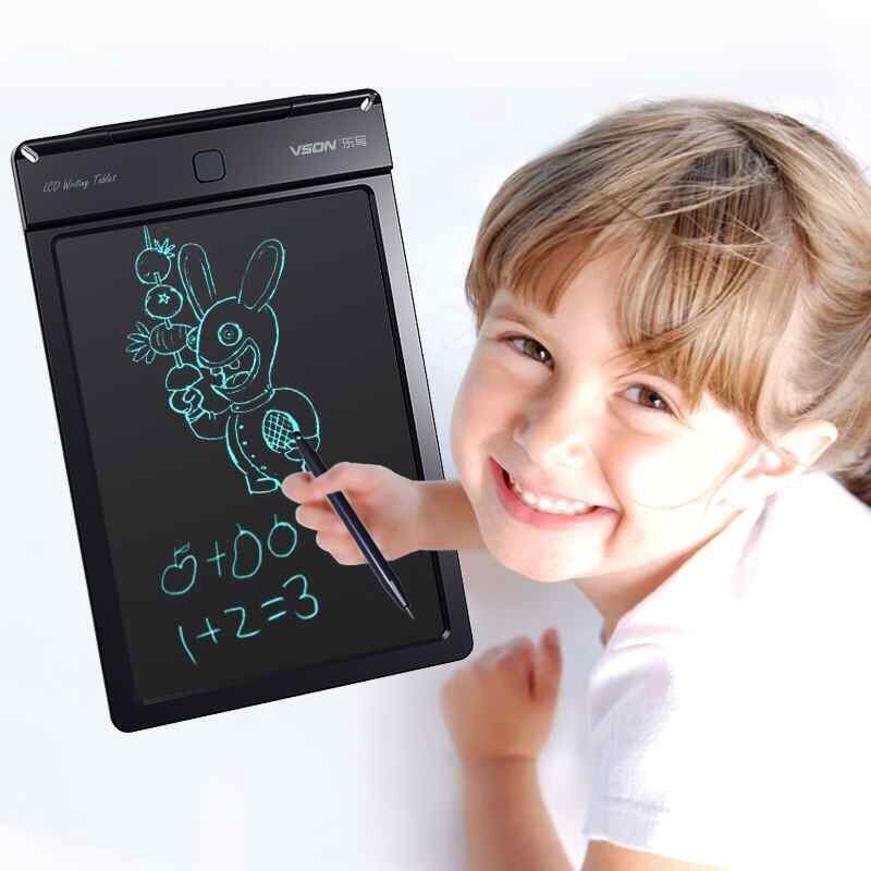 Bảng viết điện tử  thông minh LCD tự xóa 8.5 inch cho bé tập vẽ, viết ( sáng tạo)