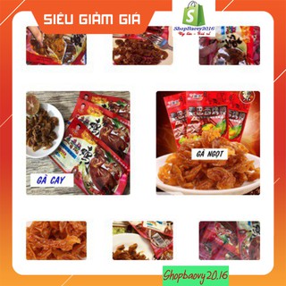 Sỉ 1 bịch 10 gói Gà Cay - Gà Ngọt Tứ Xuyên siêu ngon, siêu rẻ