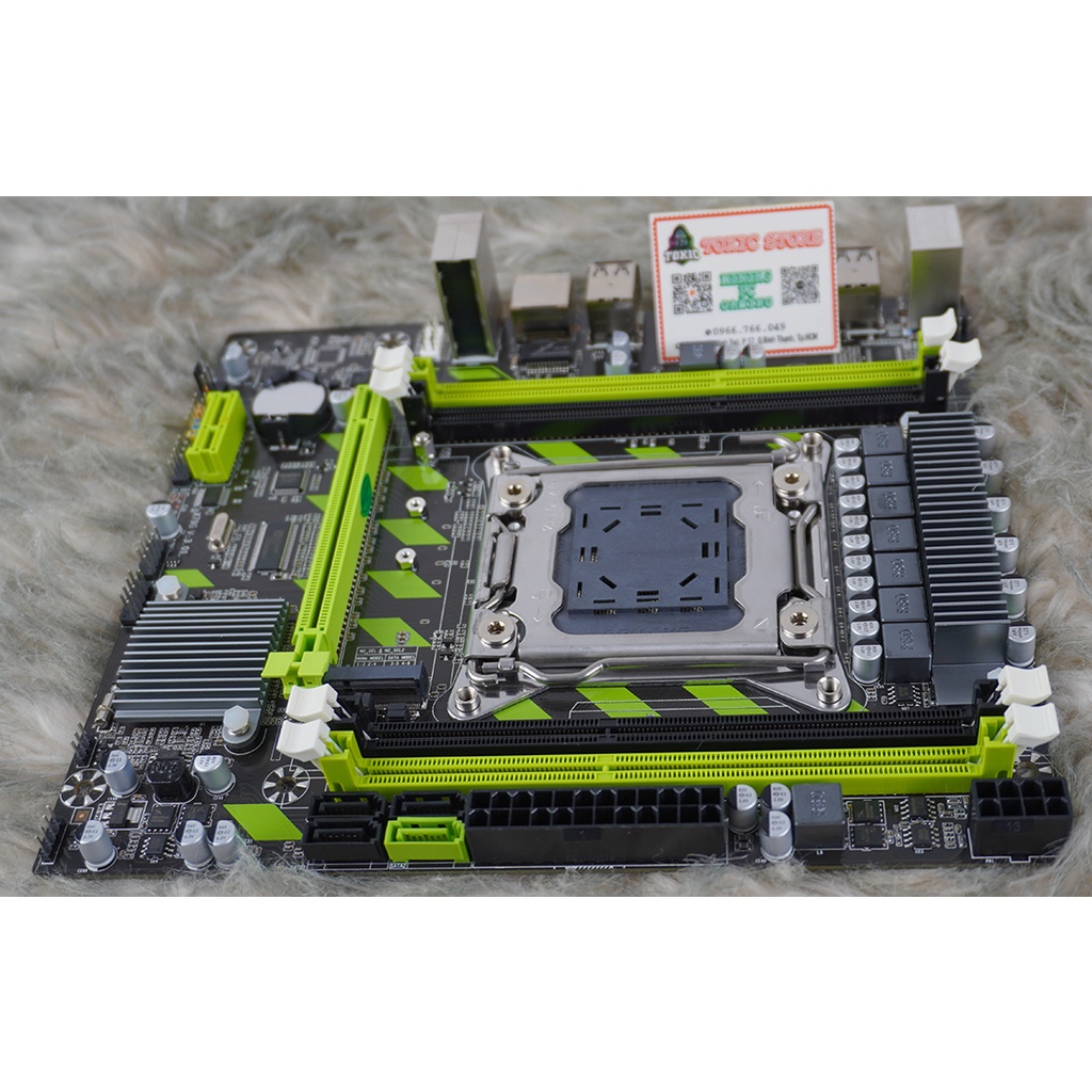 Bo mạch chủ X79 CPU 2011 hỗ trợ CPU Xeon, RAM ECCR bộ nhớ DDR3 Micro ATX, X79 MATX Có M.2
