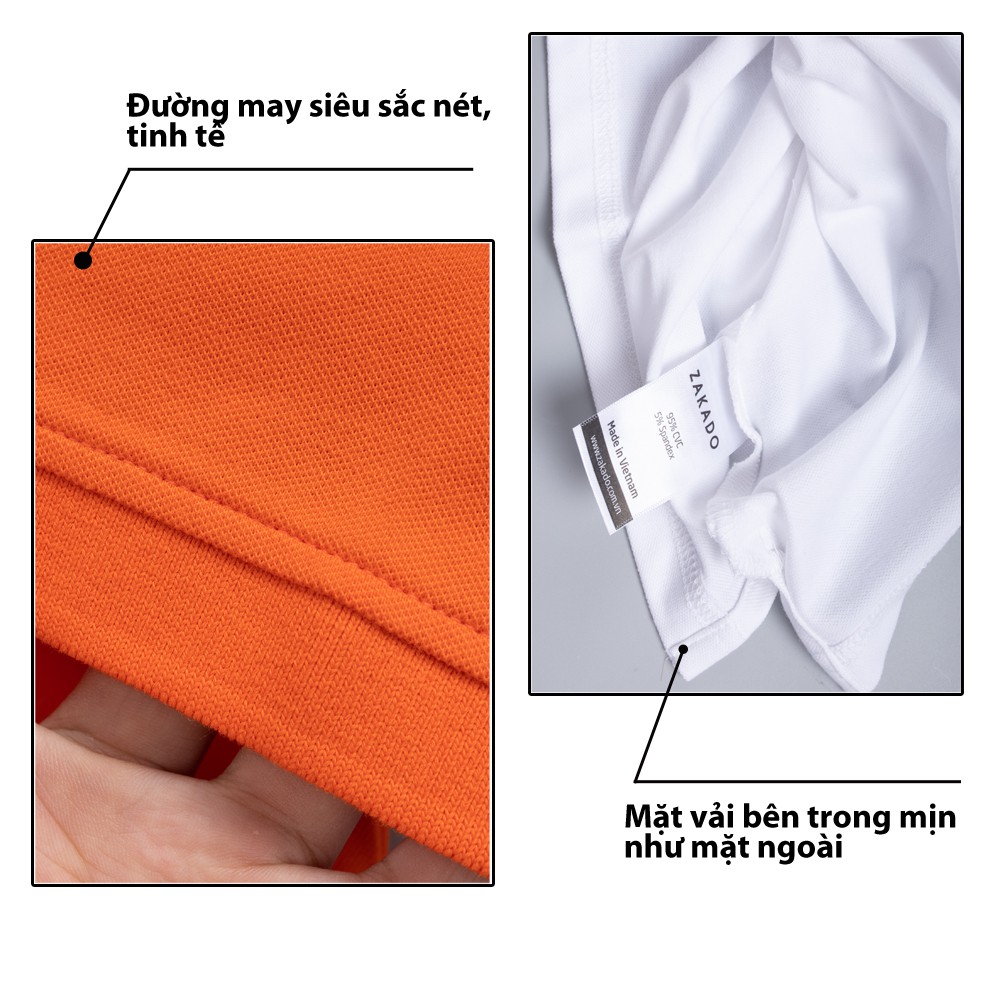 Áo Thun Nam Có Cổ ZAKADO (3 mẫu) Tay Ngắn, Hàng Hiệu, Mẫu Mới 2020 | BigBuy360 - bigbuy360.vn