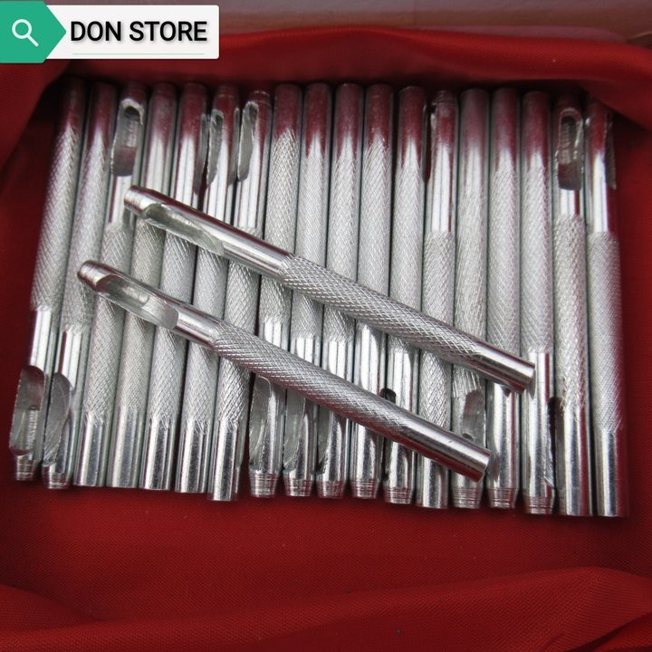 [10 CÂY] Đục Lỗ Thắt Lưng Lỗ 4cm-6cm (Thông Dụng) Cho Khóa Kim, Khóa Bấm Lỗ (Bán Sỉ)