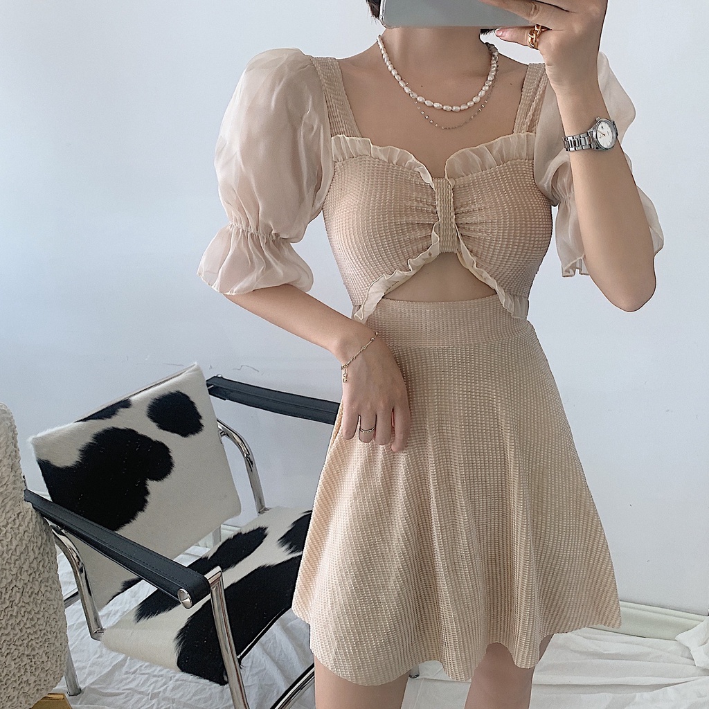 Bộ Đồ Bơi Liền Thân Tay Ngắn Kiểu Dáng Trẻ Trung Quyến Rũ Dành Cho Nữ