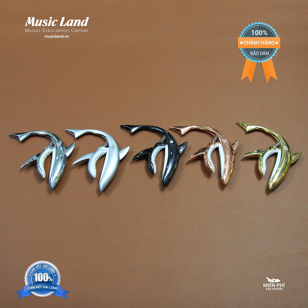 Capo Đàn Guitar Acoustic Cá Mập SC-4 – Chính Hãng