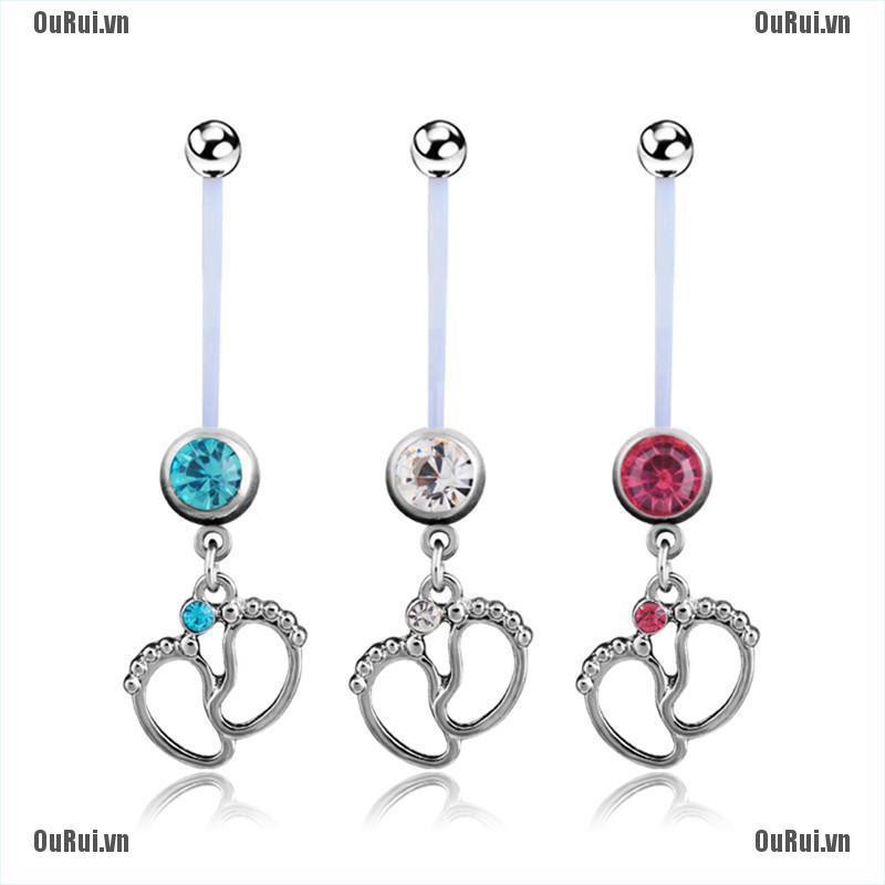 Mô Hình Bàn Chân Em Bé Dễ Thương