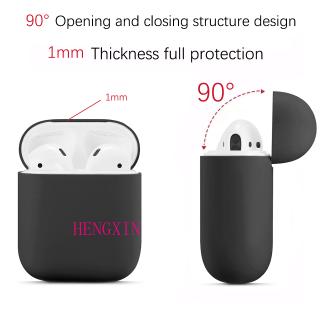 Protective case for AirPods 1 / 2 headset charging box simple style