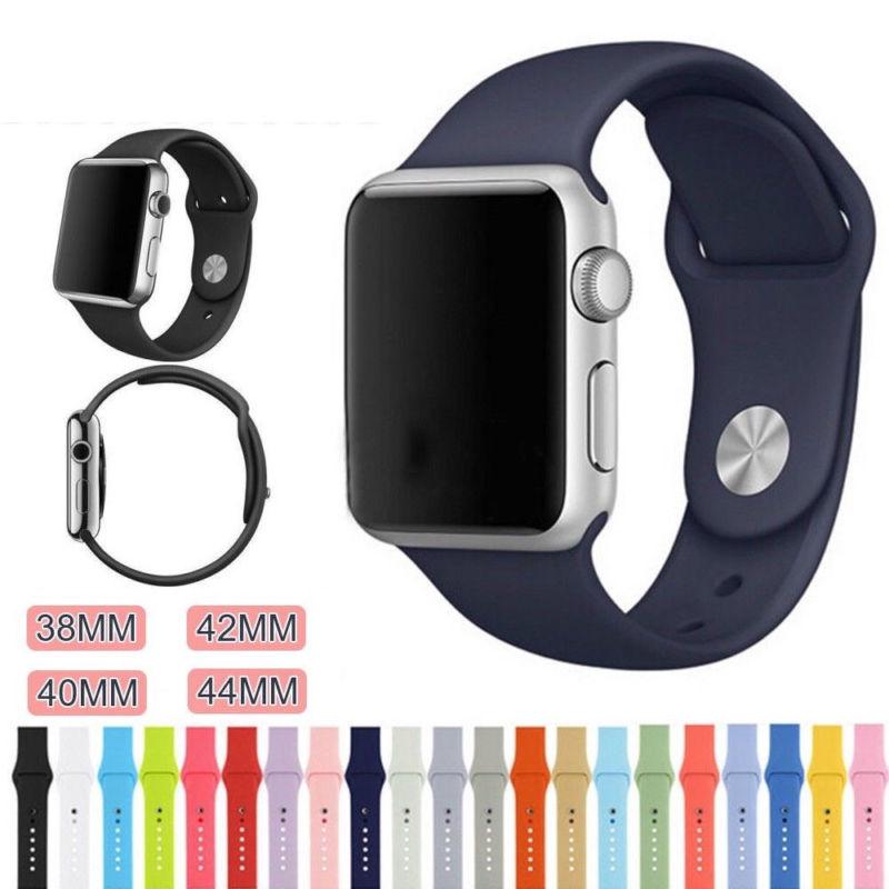 Dây đeo silicon mềm cho đồng hồ thông minh Apple Watch iWatch 4 40mm