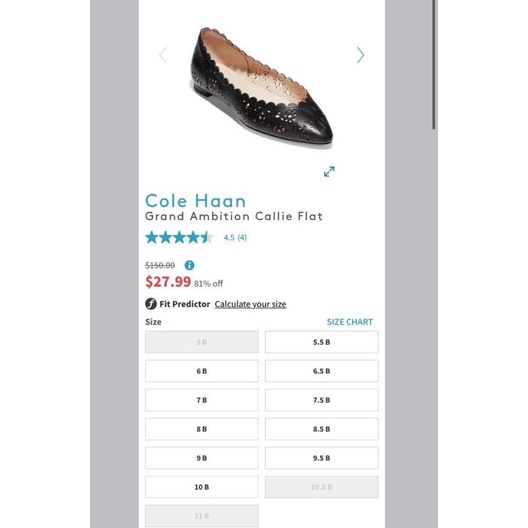 Giày bệt Cole Haan