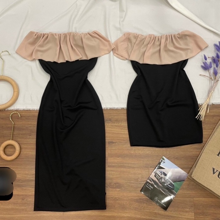 Váy body bèo siêu xinh _ 2 mẫu ngắn dài