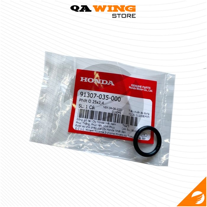 91307-035-000 | PHỚT O thăm dầu WINNER - RS150 V3 / AIR BLADE / FUTURE / DREAM 25×2,4 (Nguyên bản)