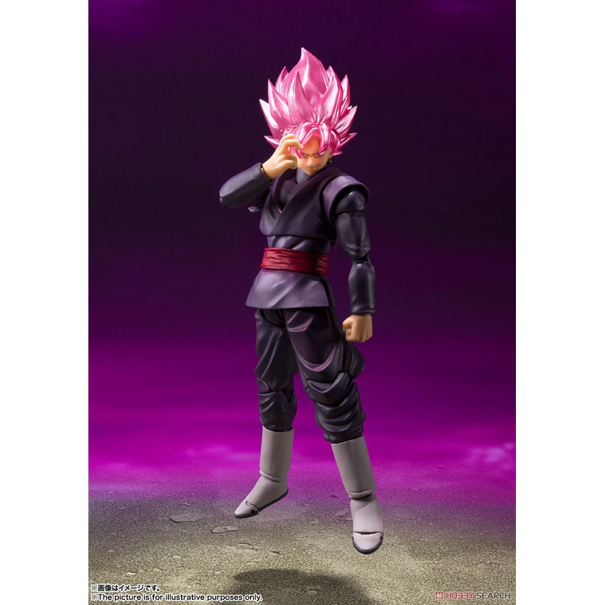 [NEW] Mô hình đồ chơi chính hãng Bandai SHF Goku Rose - Black Goku 2.0