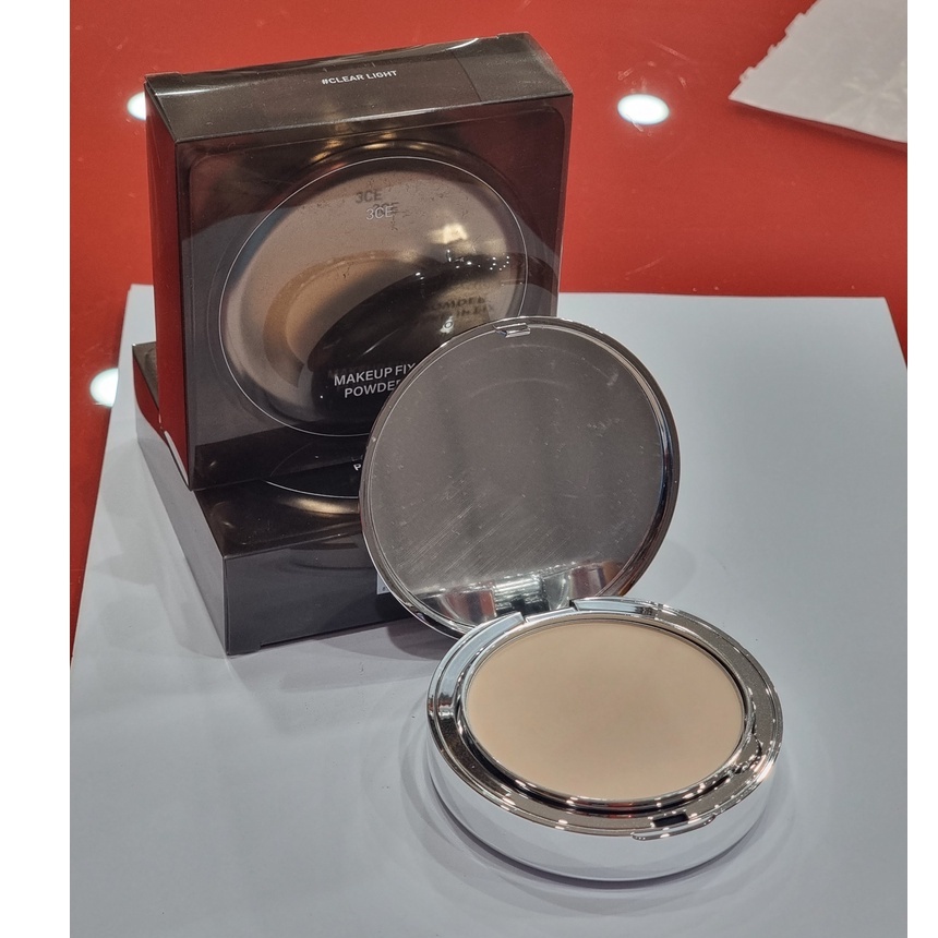 Phấn Phủ 3ce Makeup Fix Powder vỏ bạc