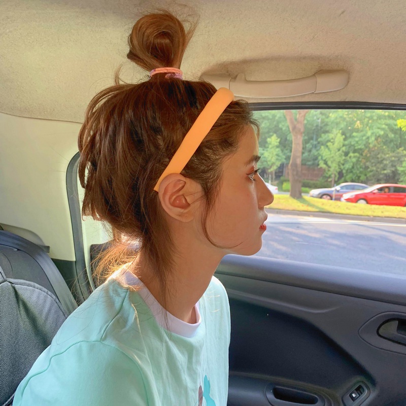 Băng Đô Xốp Màu Sắc Ngọt Ngào Phong Cách Dễ Thương Cho Nữ