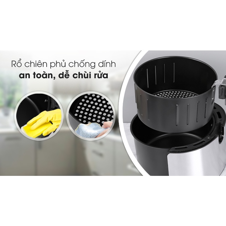 Nồi chiên không dầu 3,2 lít Hafele AF-68A / 535.43.710 1500W - Hàng chính hãng