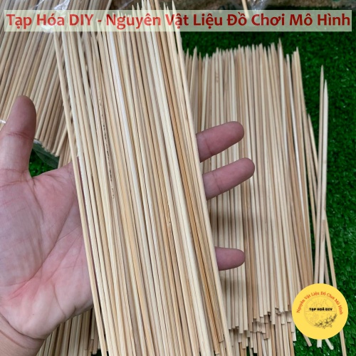 Que Xiên Thịt Nướng , Que Làm Mô Hình , Làm Đồ Handmade 20cm