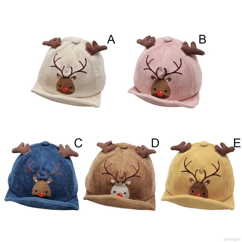 Mũ lưỡi trai họa tiết giáng sinh cho bé trai và gái