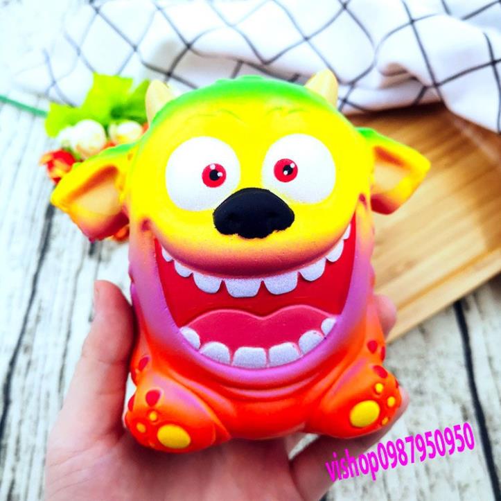 SQUISHY HÁ MIỆNG 2 MẮT