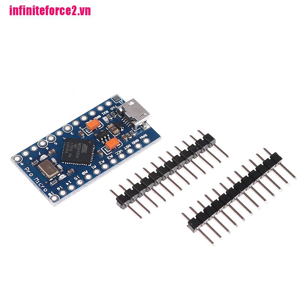 Mô-Đun Micro Atmega32U4 5v 16mhz Thay Thế Atmega328 Arduino Pro Mini