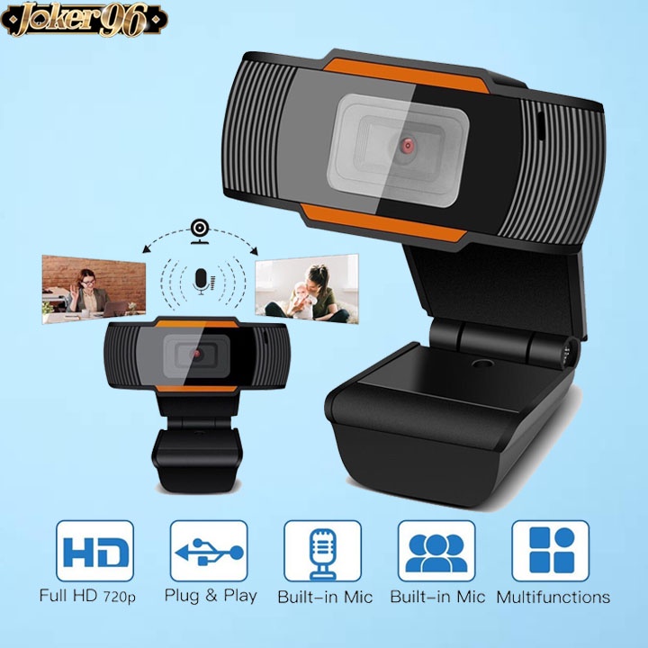 Webcam Máy Tính Full HD 1080P Tích Hợp Mic Thu Âm, Hỗ Trợ Học Zoom Online, livestream, Bảo Hành 1 Đổi 1