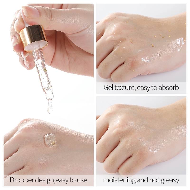 Serum Ốc Sên Vàng LAIKOU 24k Dưỡng Da Chống Lão Hóa Làm Săn Chắc Mịn Màng 17ml