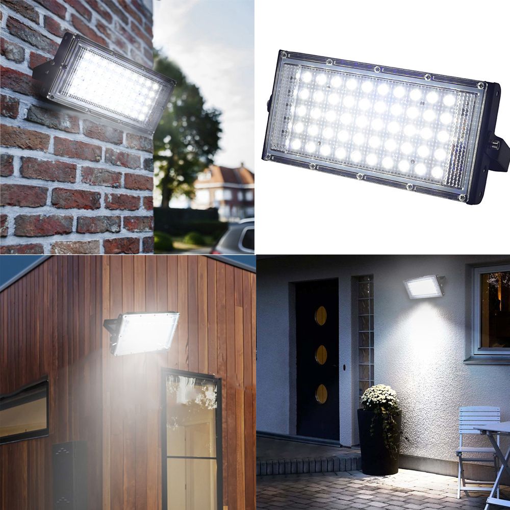 Đèn LED Ngoài Trời Bằng Nhôm Chống Nước IP65 AC 220V 50/100W