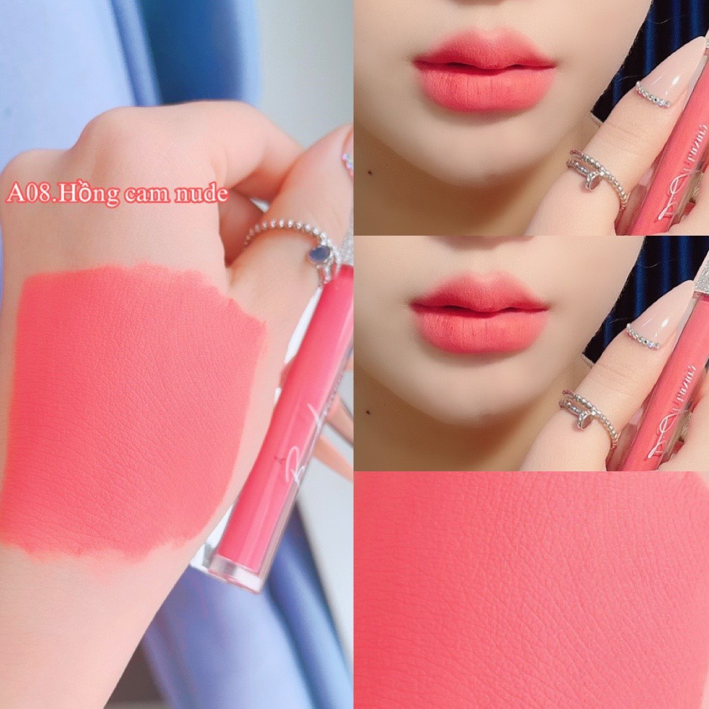 Son B.A Luxury V3 - Son Kem Hữu Cơ Siêu Lì Mềm Môi Không Chì Cao Cấp Full Size