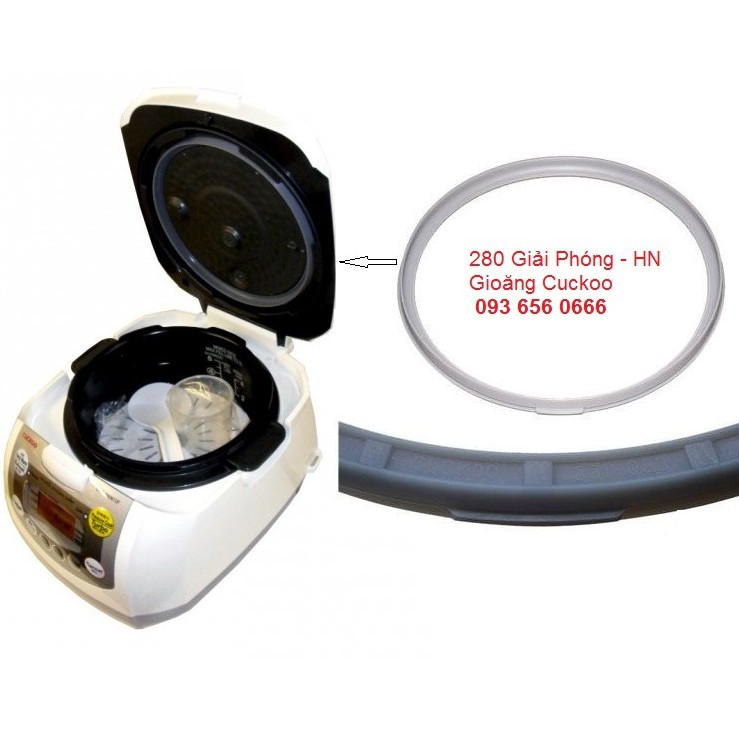 Gioăng nồi cơm điện Cuckoo made in Korea - mã 331-046A và mã 331-033