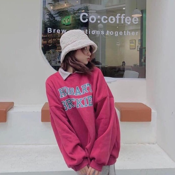 Áo Sweater CLASSIC SPORT Áo Sweater Nỉ Form Rộng Tay Bồng Unisex Nam Nữ | BigBuy360 - bigbuy360.vn