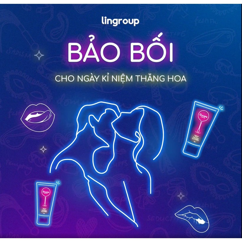 Gel bôi trơn đa năng gốc nước Lincare Aqua Gel 50ml