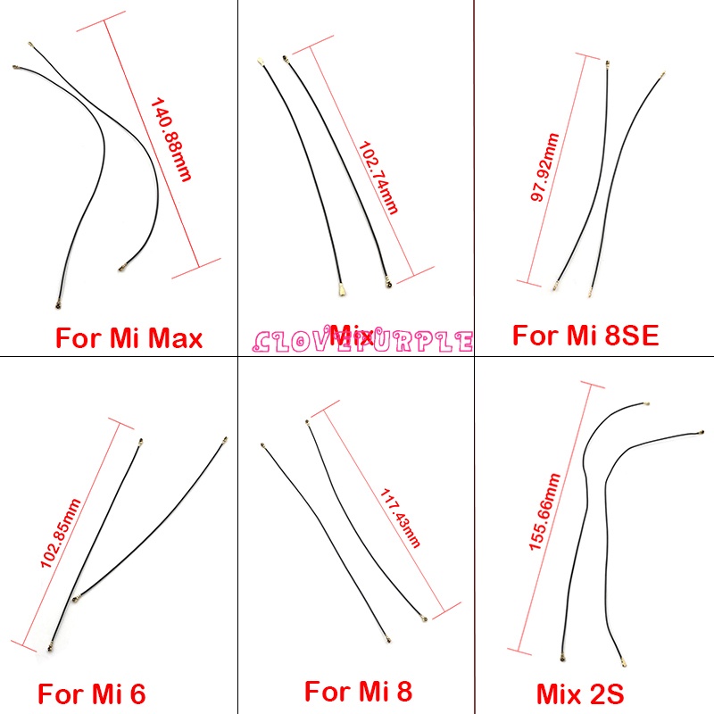 Cáp ăng ten tín hiệu wifi cho Xiaomi mi mix 2S 5S plus 6 8 Max MIX2 8 SE Redmi S2 Note 5 7