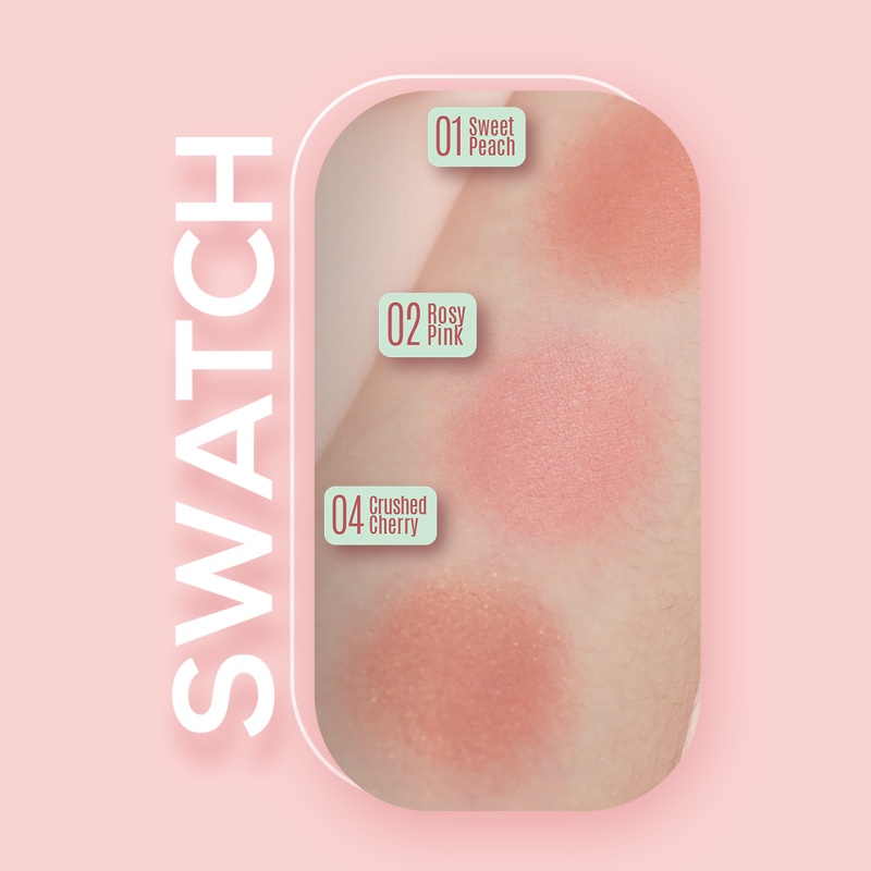 Phấn Má Hồng Silky Girl Blush Hour 3g