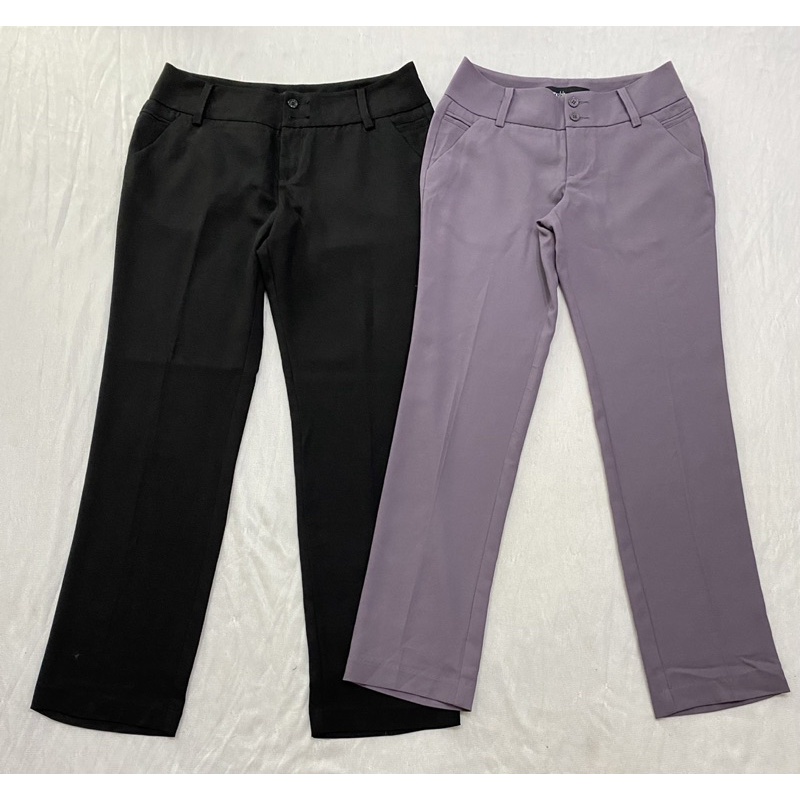 Quần tây công sở ống suông vải voan cát dày 2 màu Nino.maxx (Size S, M, L,XXL) - Thanh lý vnxk