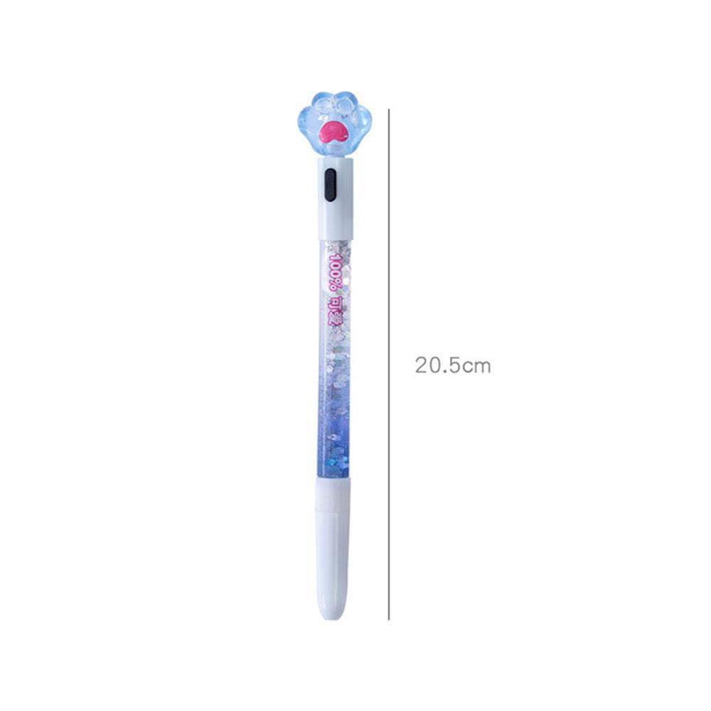 PEWANY Bút Mực Gel Ngòi 0.38mm Tạo Hình Bàn Chân Mèo Sáng Tạo