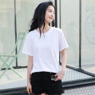 [ Áo Thun nữ ] Áo thun trơn basic cho nữ chất liệu cotton làm áo ngủ cá tính