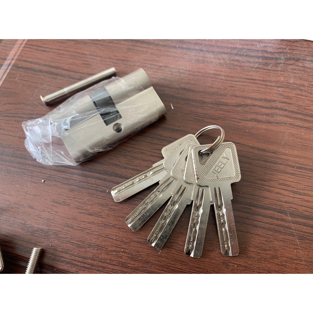 Lõi ruột khoá   6F 2 đầu chìa - 60x32mm