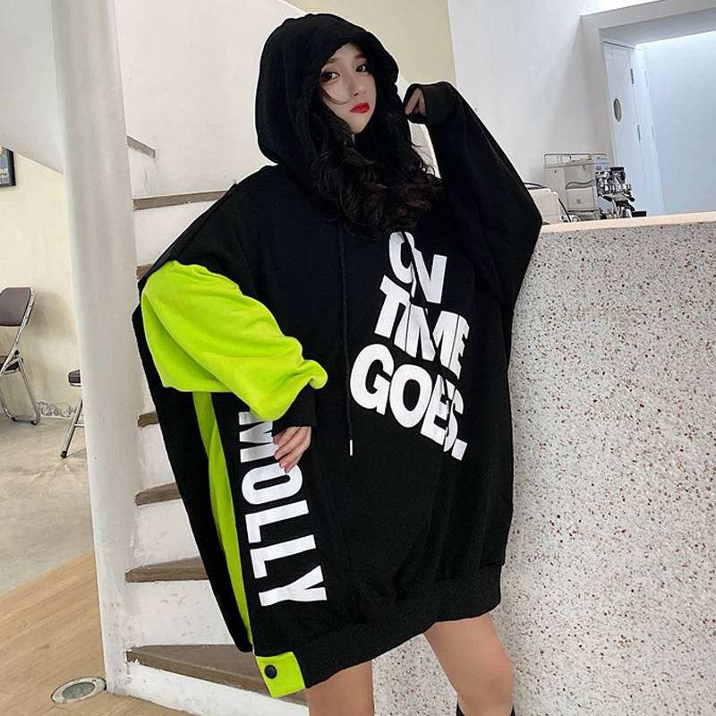 [SẴN M] Áo hoodie tay dài độc lạ form rộng gài nút có thể mở thành xẻ tà ulzzang(2 màu)