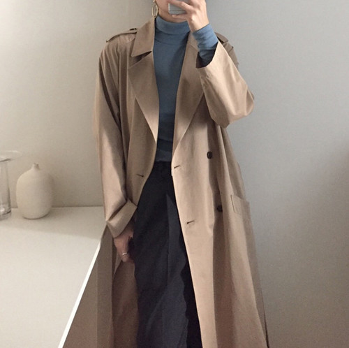 Áo Tay Dài Cổ Lọ Màu Trơn Phong Cách Hàn Quốc | BigBuy360 - bigbuy360.vn