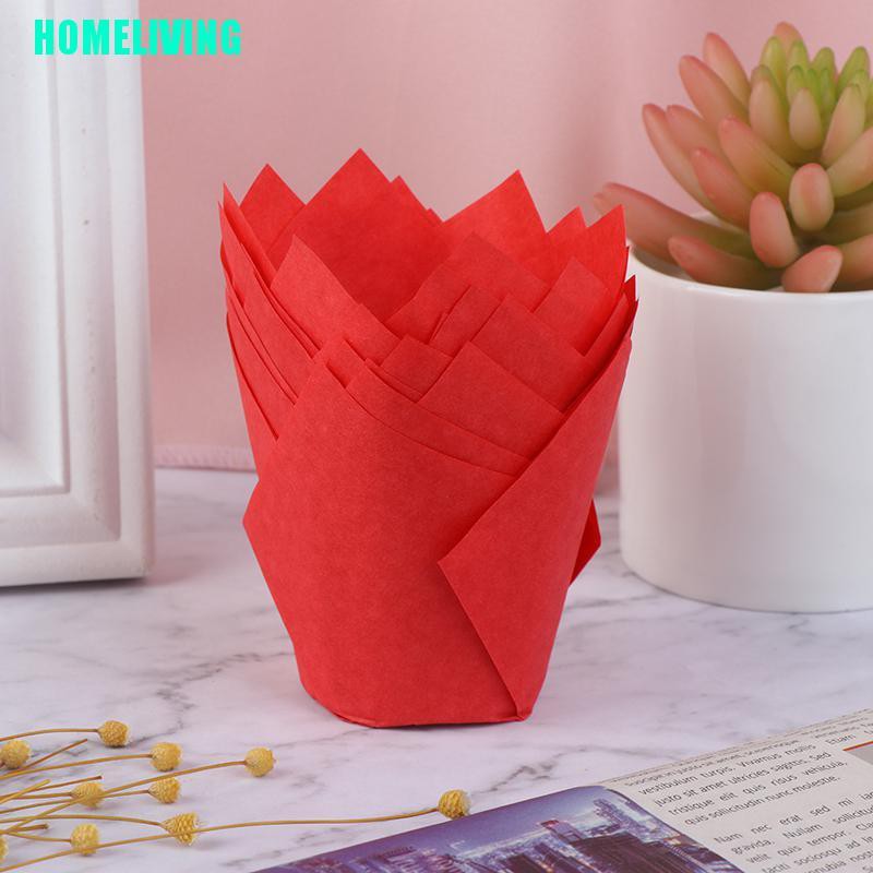 Set 50 CốC GiấY ĐựNg BáNh Cupcake TiệN DụNg