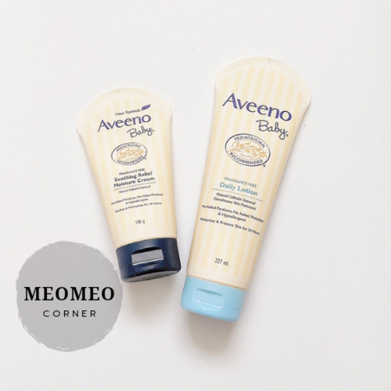 Kem dưỡng da Aveeno Baby cho bé từ sơ sinh