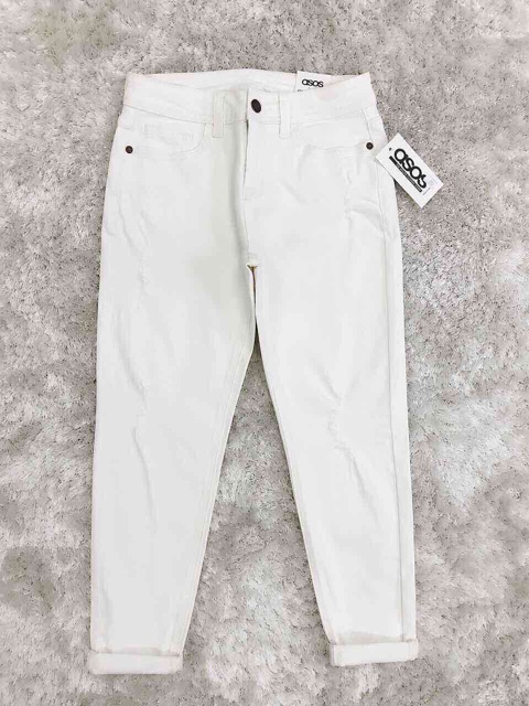 Quẩn jeans from baggy trắng đen