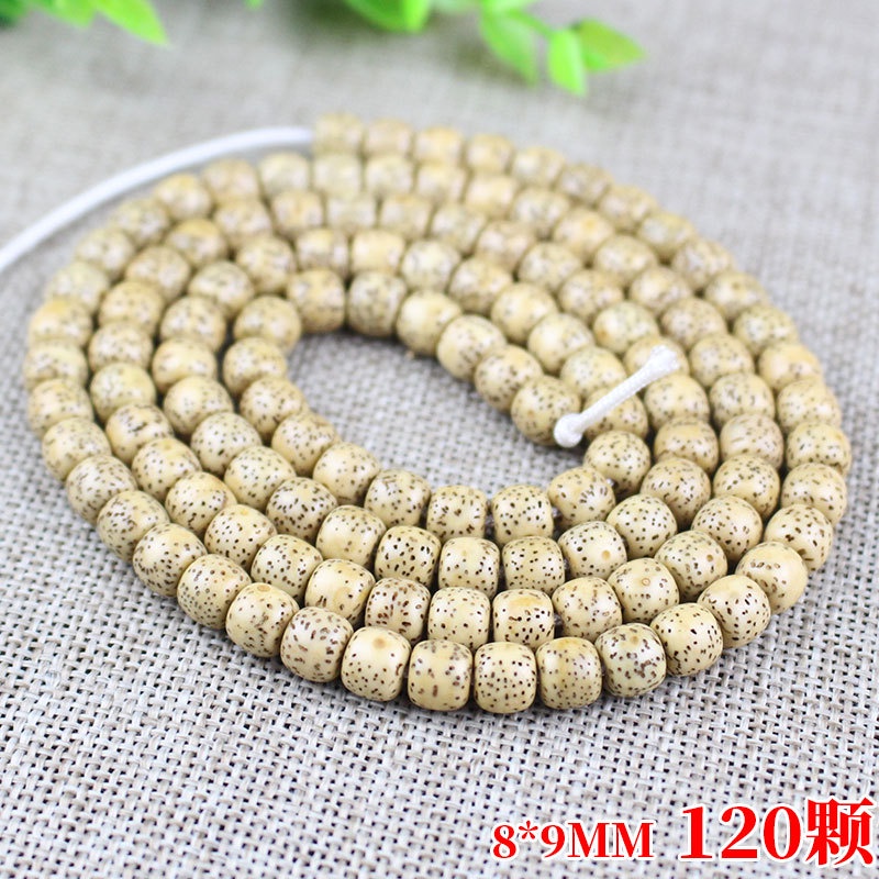 Vòng Tay Chuỗi Hạt Bồ Đề 108 Hạt Màu Vàng Dầu Hạt Bồ Đề