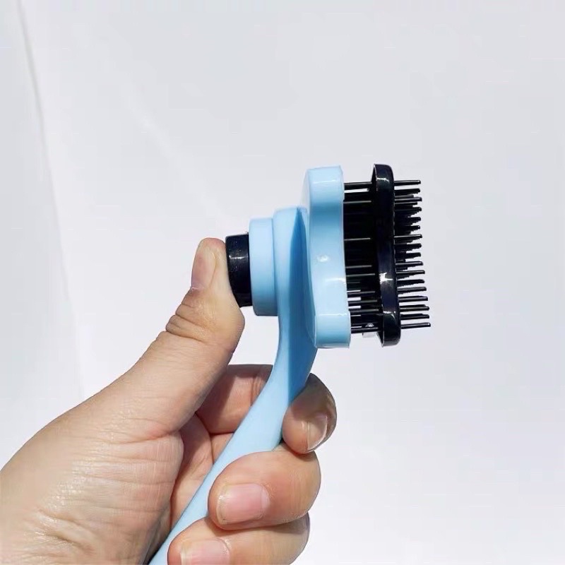 Lượt gỡ rối chải lông có nút bấm