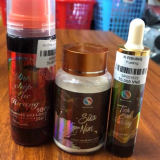 Bộ mồi câu cá chép Sa Phạm ( dụ chép - pudding - sữa non )