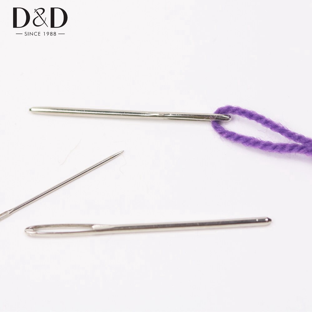 Bộ 6 Kim Đan Len Bằng Nhựa Và Nhựa Cỡ Lớn DIY