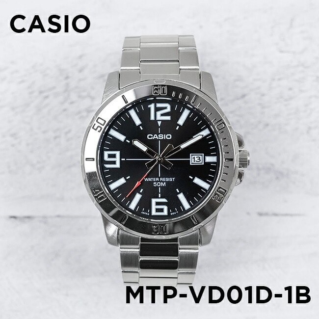 Đồng hồ nam dây kim loại Casio Anh Khuê MTP-VD01D-1BVUDF