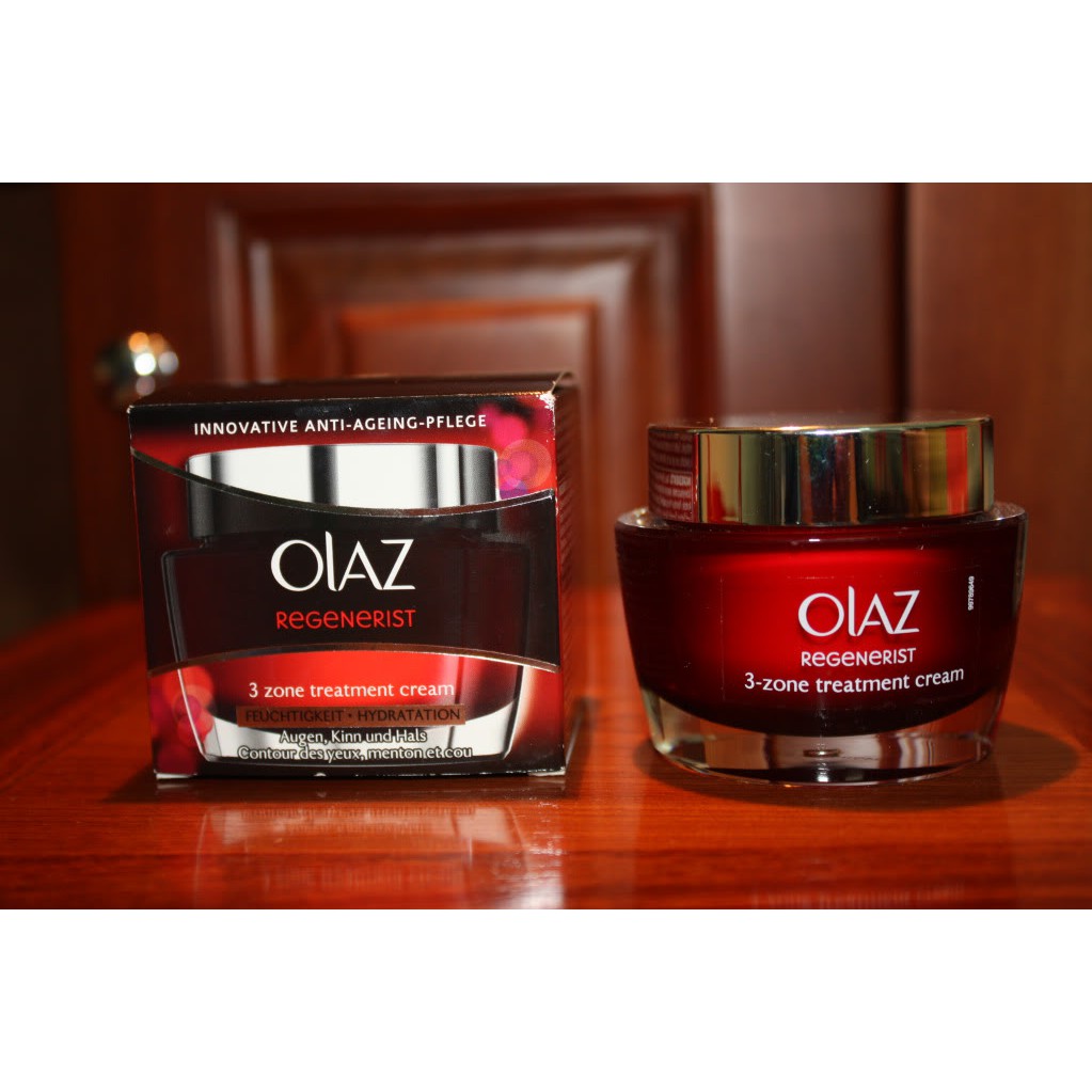 Kem dưỡng da Olaz Regenerist 3-Zonen Anti-Ageing Creme ban đêm, 50 ml