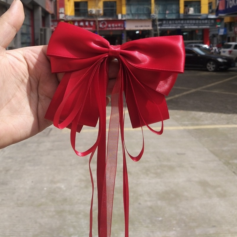 Kẹp Tóc Nơ Ruy Băng Dài Phong Cách Trung Hoa Dễ Thương Cho Bé Gái