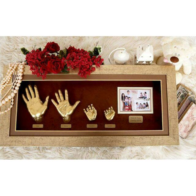 bộ kít đúc tranh tượng tay chân 3d