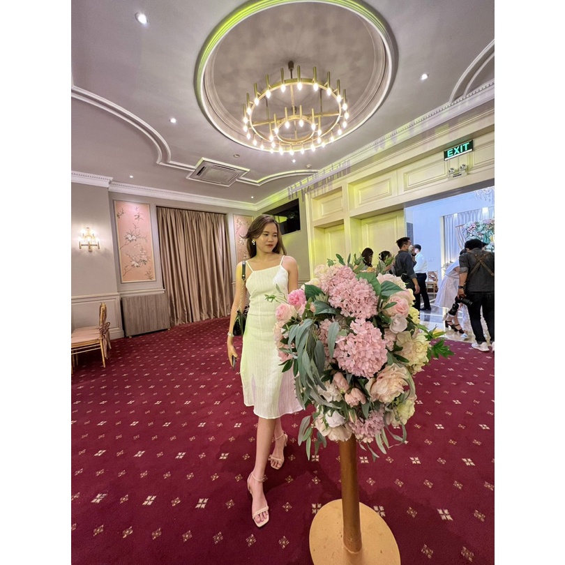 Đầm dự tiệc 2 dây siêu phẩm mùa hè Virgo  Dress BT121