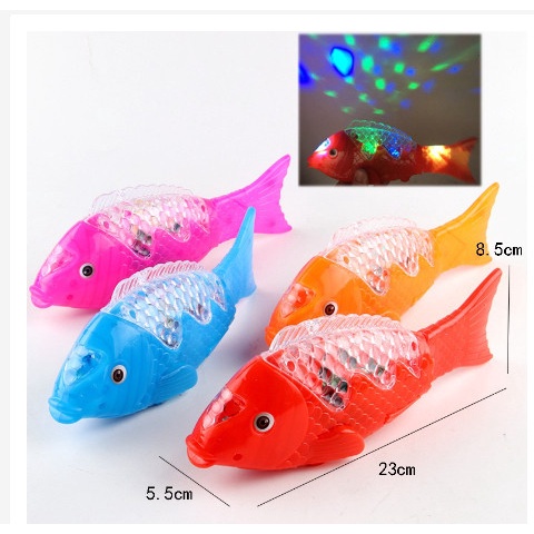 Đồ chơi lồng đèn CÁ CHÉP BƠI CÓ NHẠC cho bé trai bé gái  - Đồ chơi sáng tạo giải trí cho trẻ em